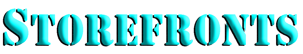 Real Life and VR Storefronts